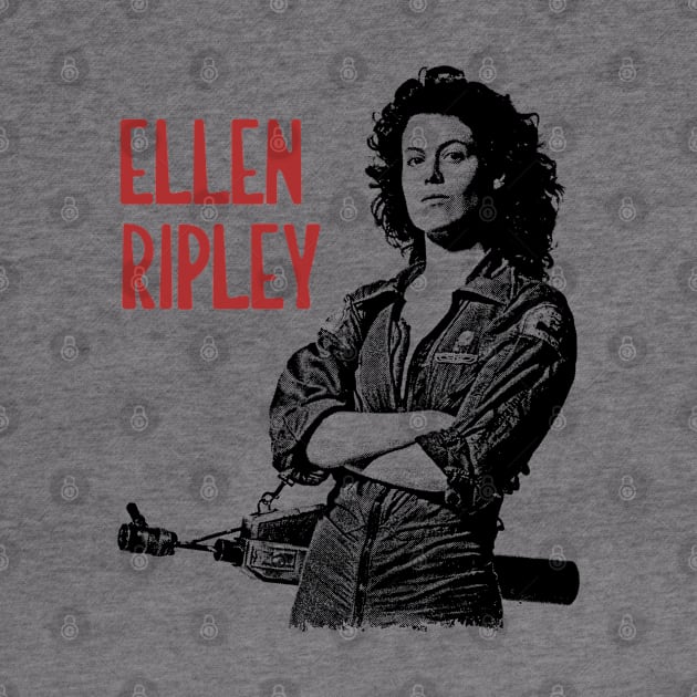 Ellen Ripley by Knockbackhaunt